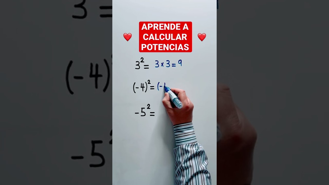 Aprende a CALCULAR POTENCIAS