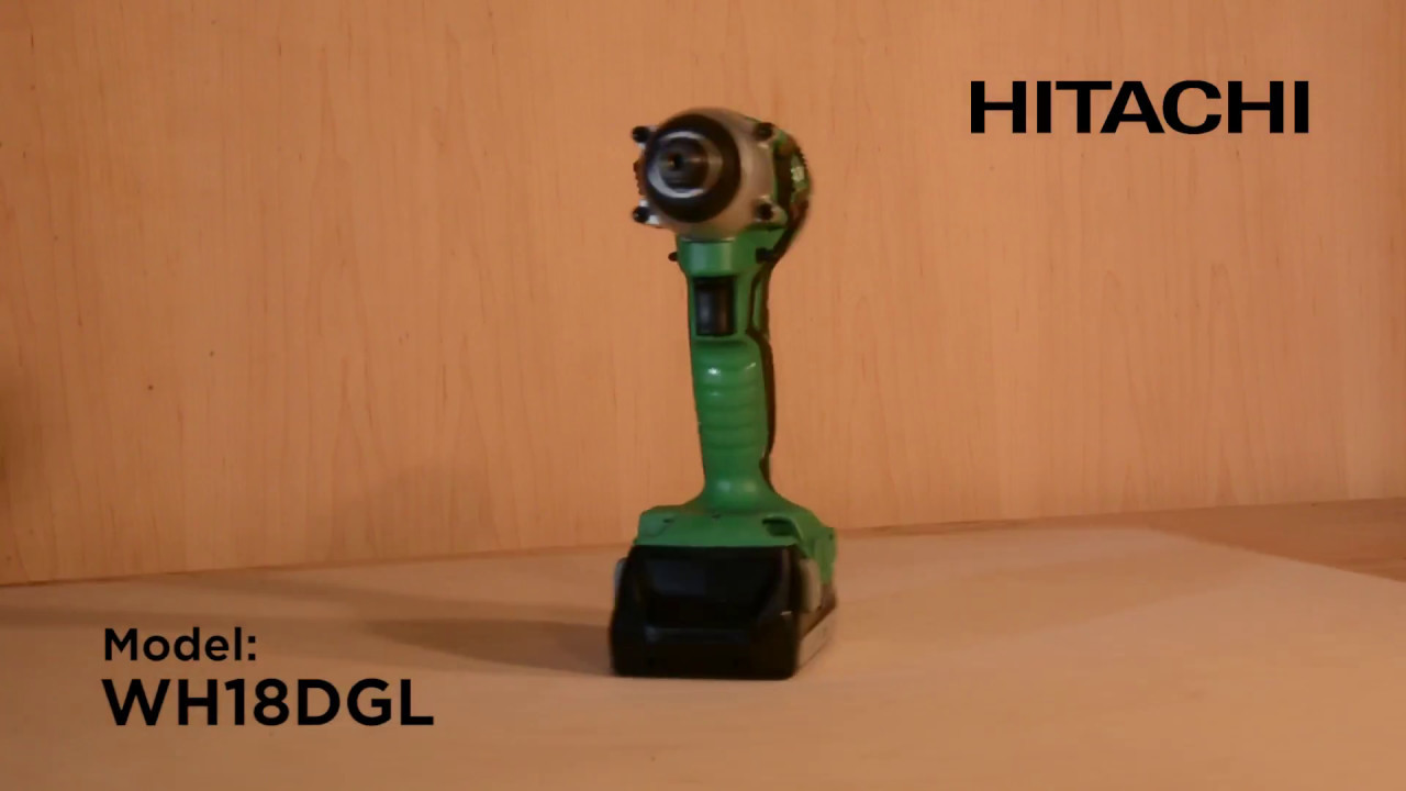 Hitachi 18V Lithium Ion Impact Driver (WH18DGL)
