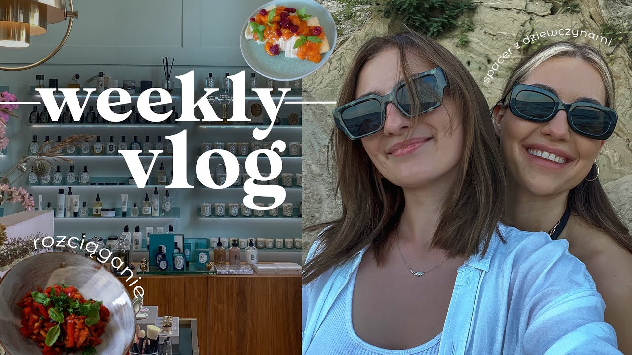 WEEKLY VLOG ☀️ // morelowe naleśniki / treningi tyłka 🔥 / spacery z piesami 🐕 //