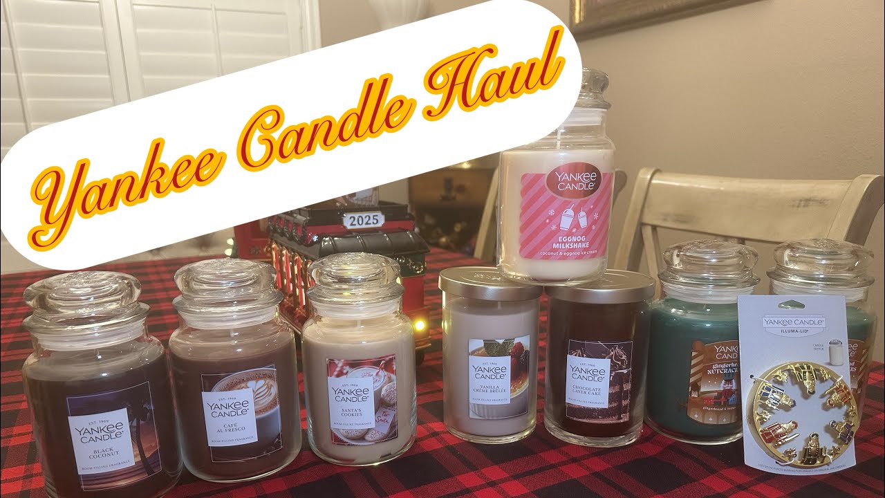 Покупки на суперраспродаже свечей Yankee Candle🎄🥂