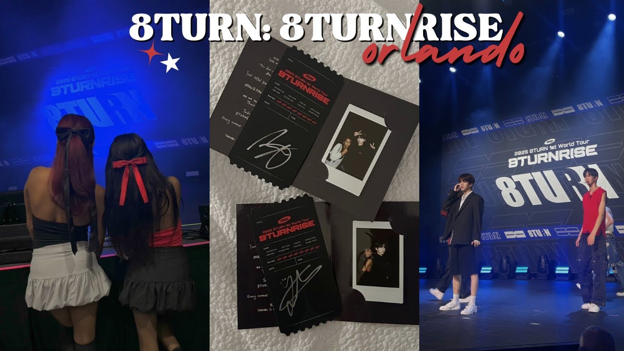 8turn concert vlog: orlando ; vip gold
