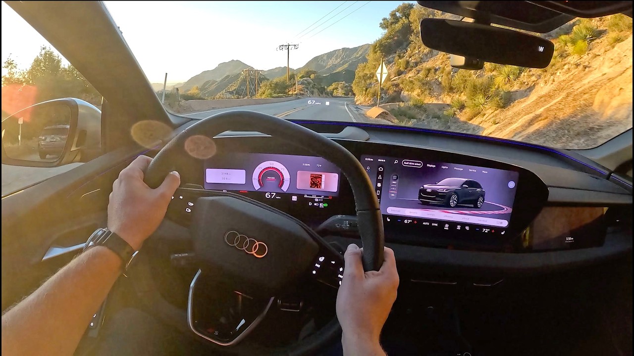 2027 Audi SQ6 e-tron - POV Test Drive (Binaural Audio)