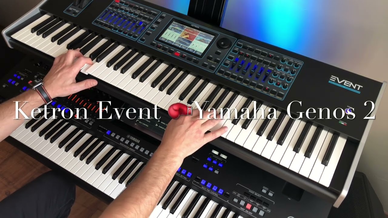 Ketron Event vs Yamaha Genos 2 W Taką Ciszę Universe