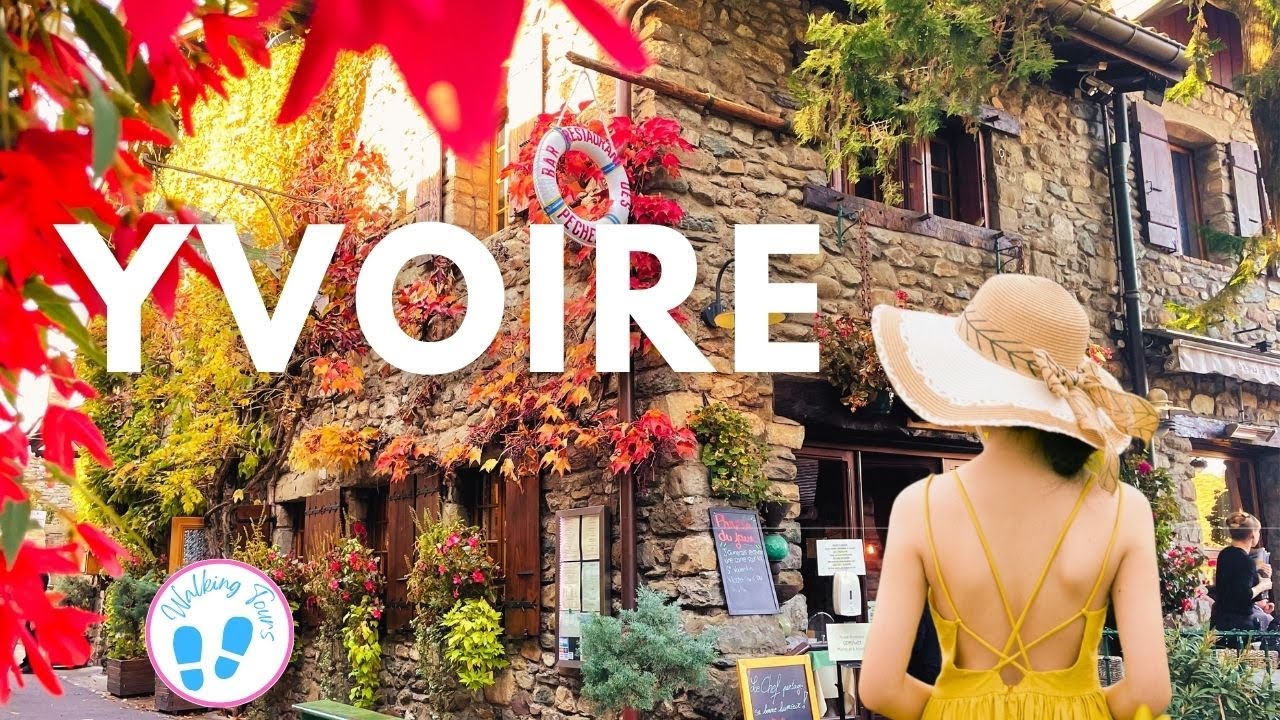 Yvoire, the most beautiful Medieval Village in France, Walk Through