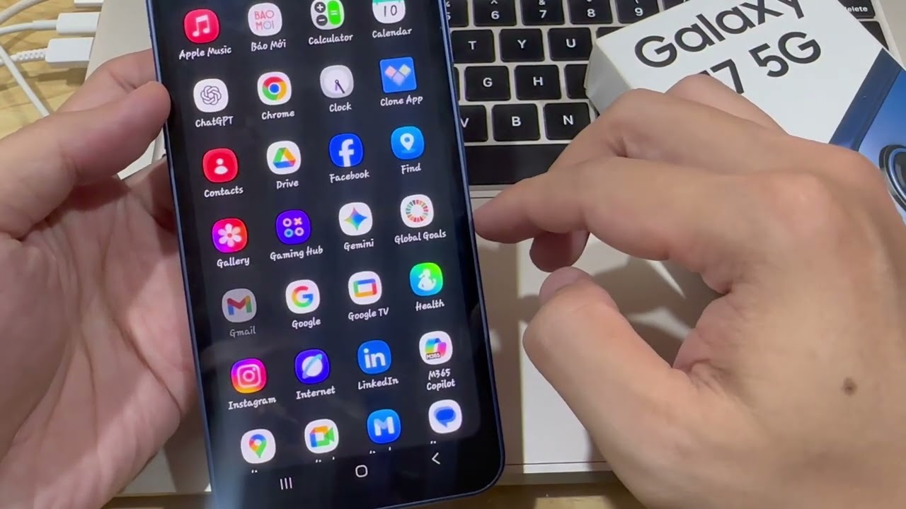 Как легко использовать Google Wallet на Samsung Galaxy A17 (назначить боковую клавишу)