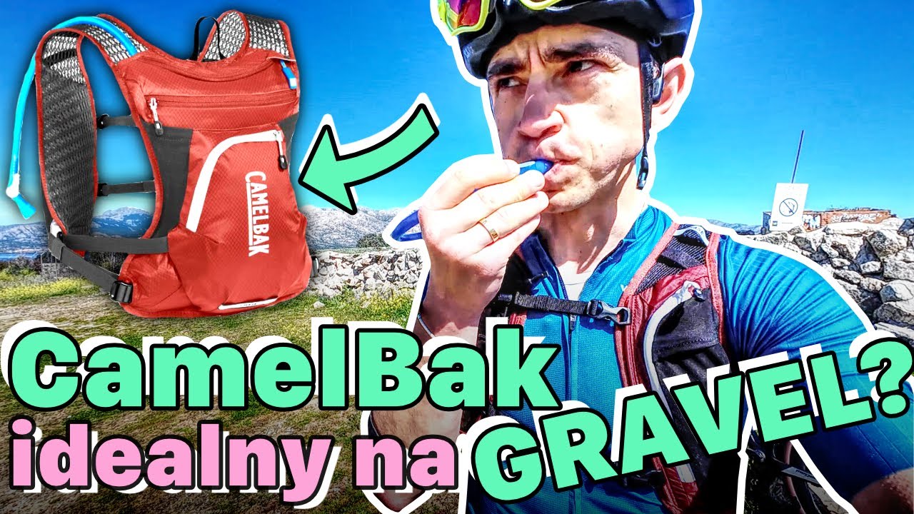 CamelBak 💦 idealny plecak na GRAVEL? - pierwsze 100km | Chase Bike Vest 50 oz (1.5L)