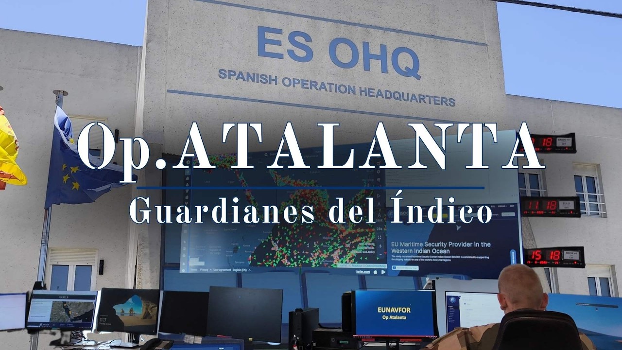 Simulacro de ataque pirata en el Índico: así responde la Operación Atalanta desde España