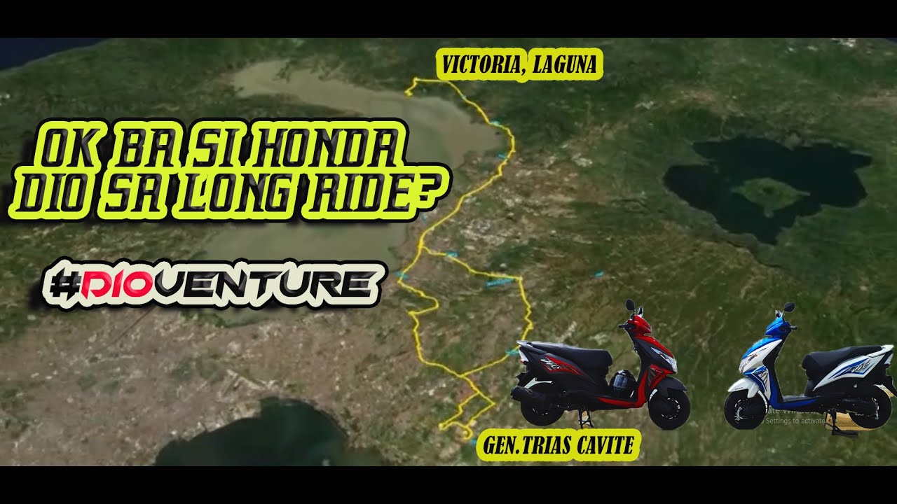 Honda Dio | DioVenture | Long Ride Review | Cavite-Laguna-Cavite