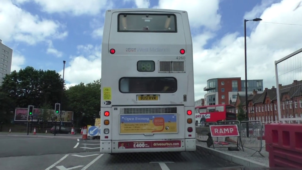Driving Around Birmingham, West Midlands, England 1st July 2017