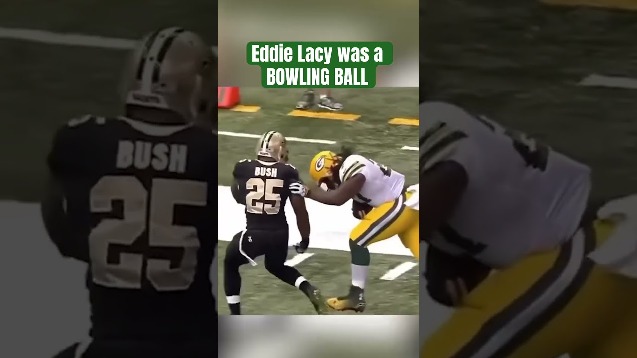 Prime Eddie Lacy was a Bowling Ball 🎳