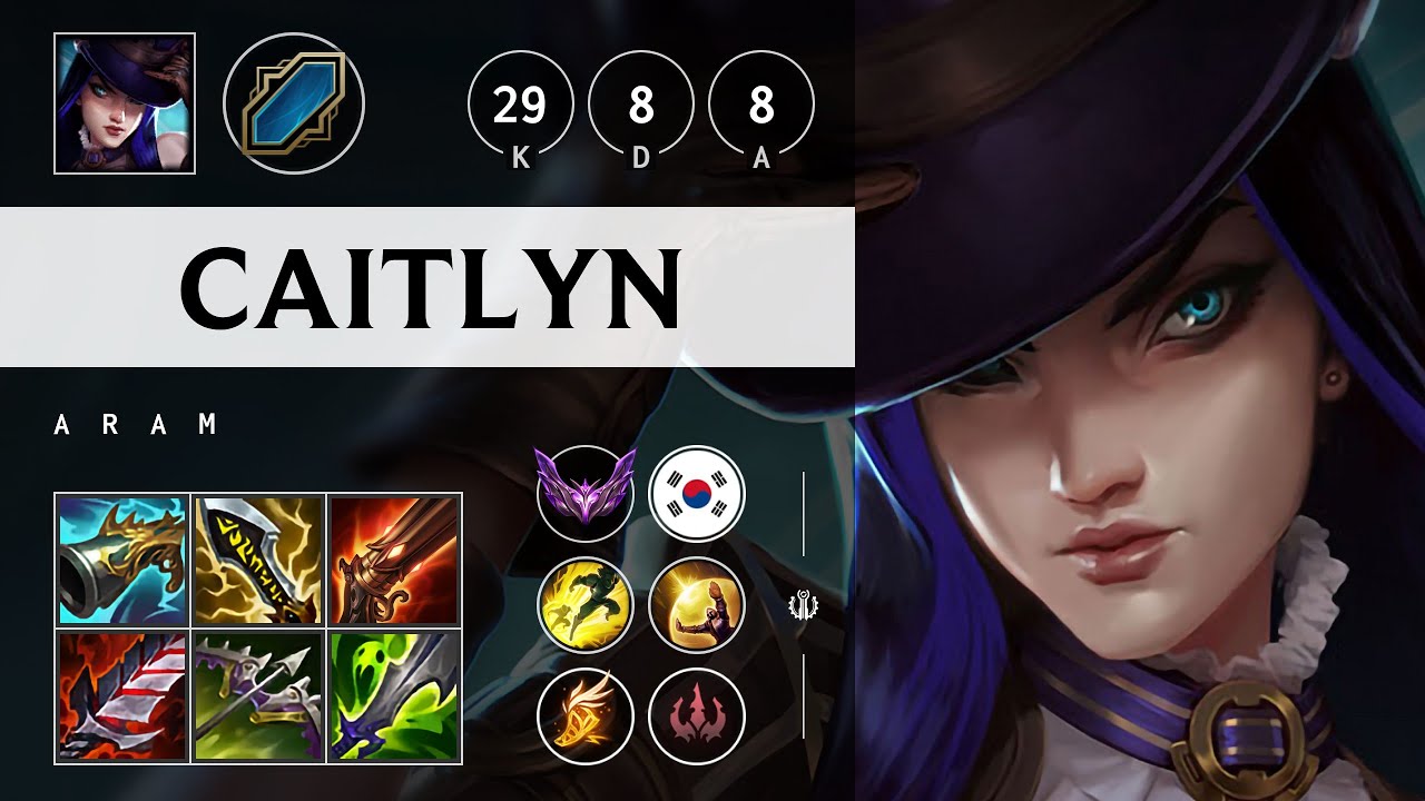 Caitlyn ARAM: ULTRA CARRY - KR Master Patch 14.18