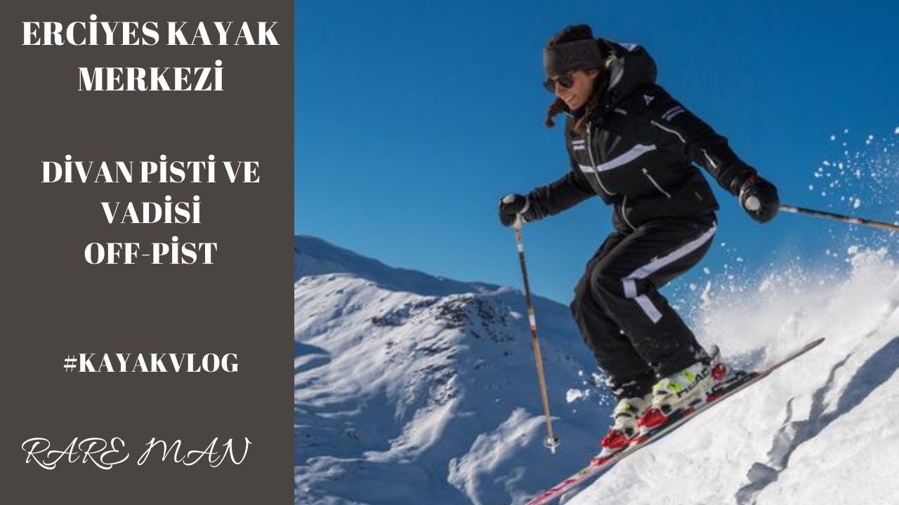 ADRENALİN DOLU DİVAN VADİSİ İNİŞİ -ERCİYES KAYAK MERKEZİ 2021 OFFPİST