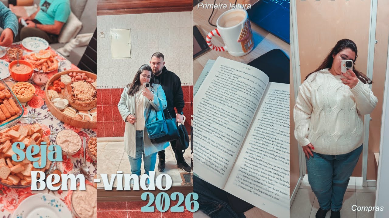 A NOSSA PASSAGEM DE ANO 🎆 | Preparativos, rotina, família & primeiros dias do ano