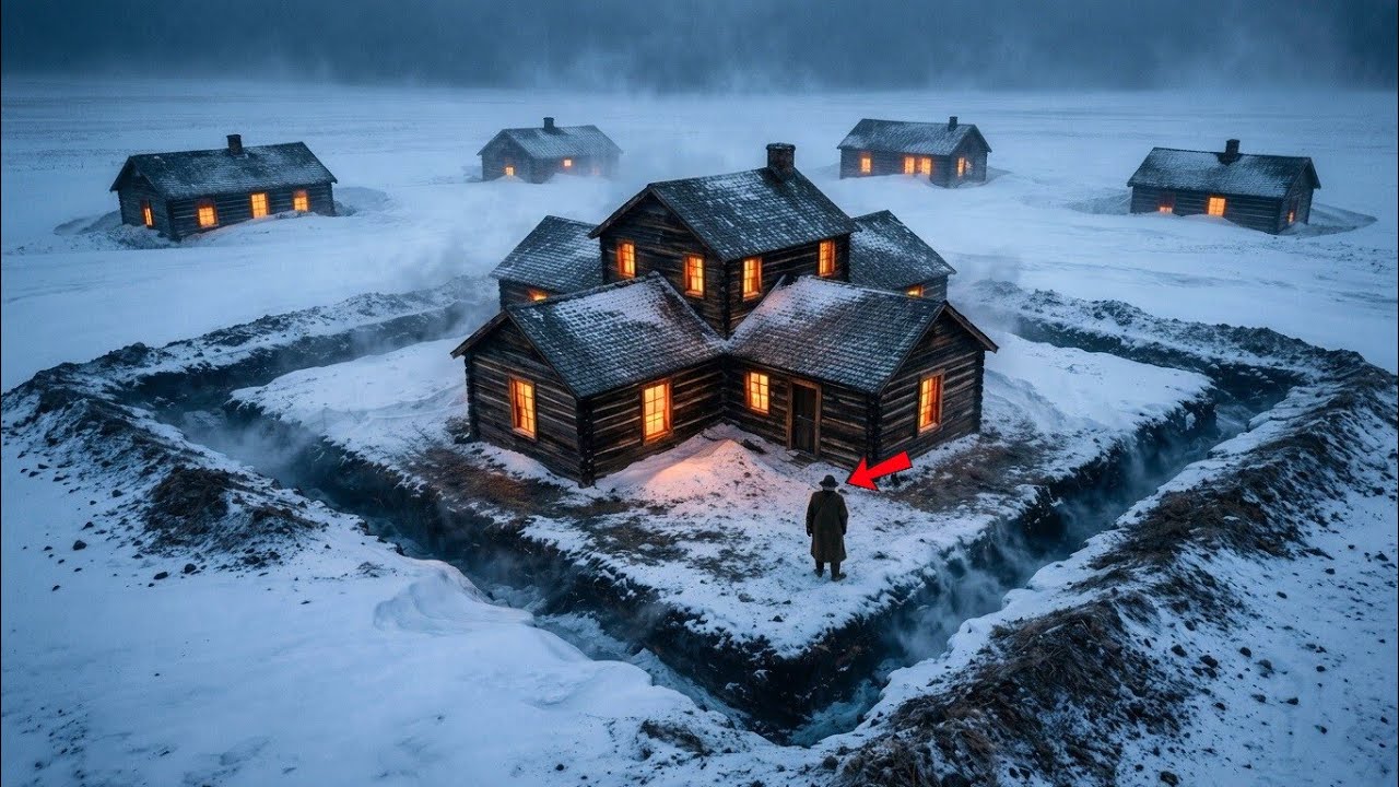 They Mocked His Trench Around the Cabin — Until It Was the Only Thing That Stopped the Blizzard