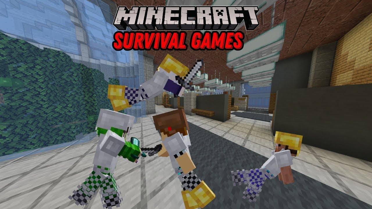 Noah und ich zerstören Survival games in Minecraft