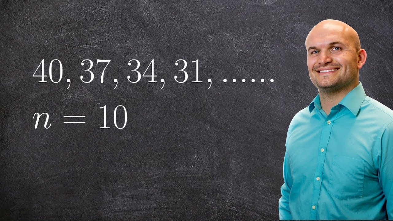 Learn how to find the partial sum of a arithmetic series