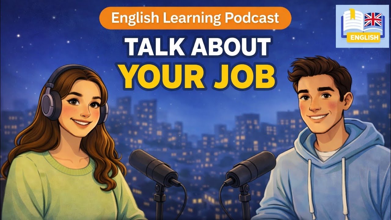 Talk About Your Job | Work Life in English | Easy Conversation (A2) 