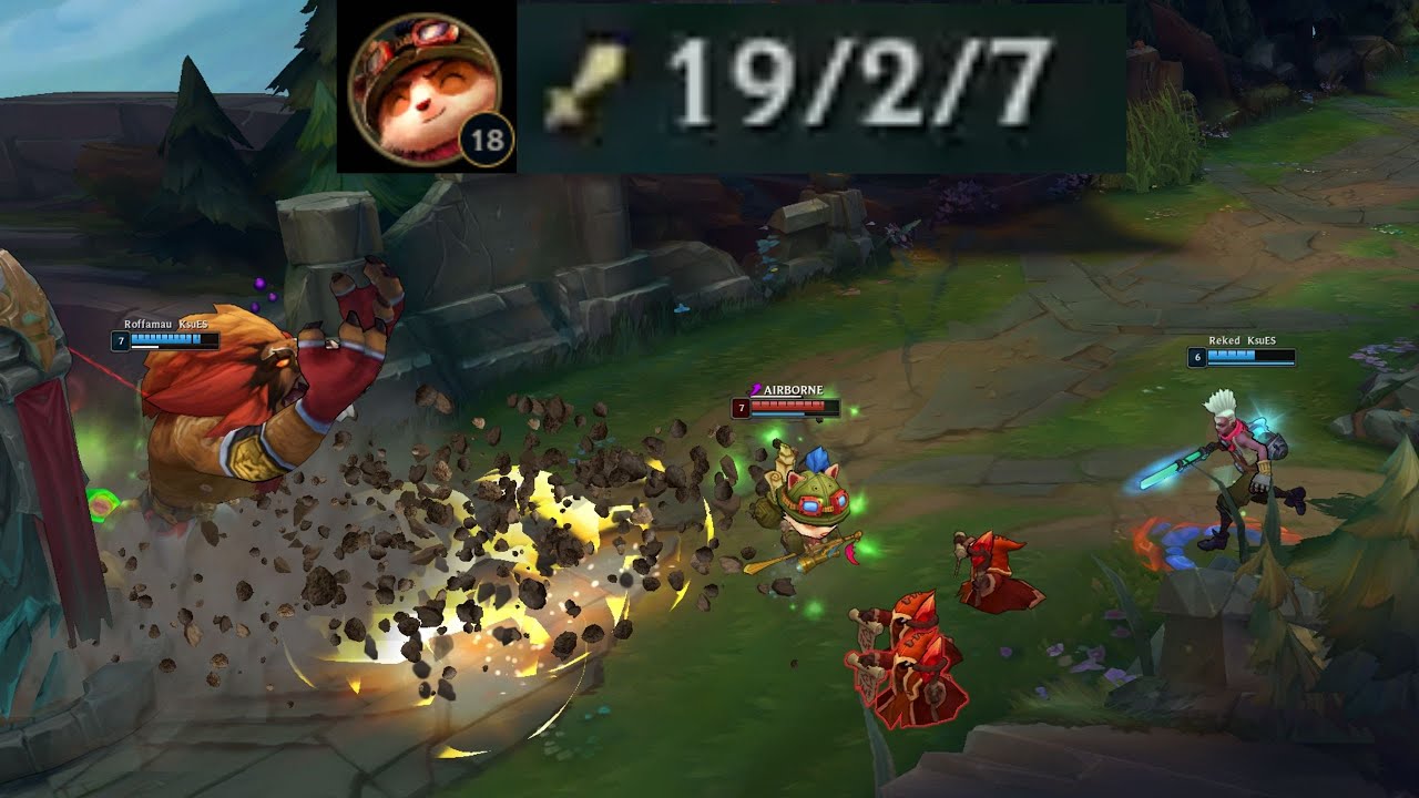 2020 Teemo Strat. Teemo vs Gnar [Full Gameplay]
