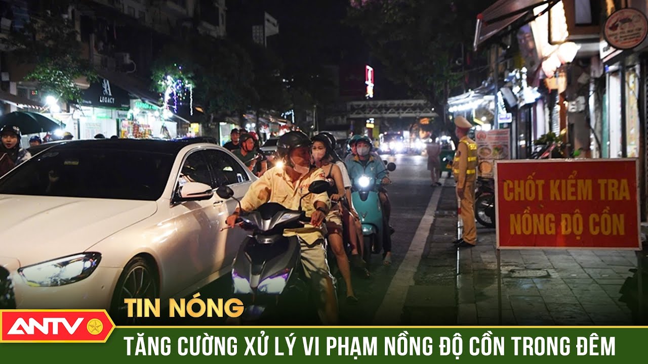 CSGT đồng loạt ra quân, mật phục 'tóm' tài xế vi phạm nồng độ cồn | ANTV