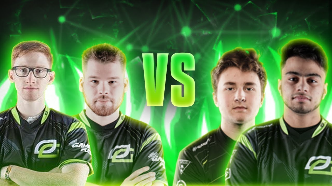 The Battle Of OpTic - Scump & Crimsix Vs Teej & Dashy!