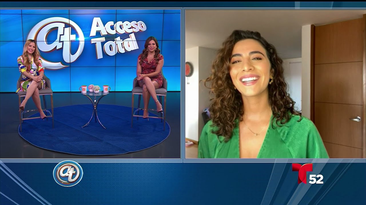 Laura Junco en Caf&eacute; con Aroma de Mujer | Acceso Total | Telemundo 52
