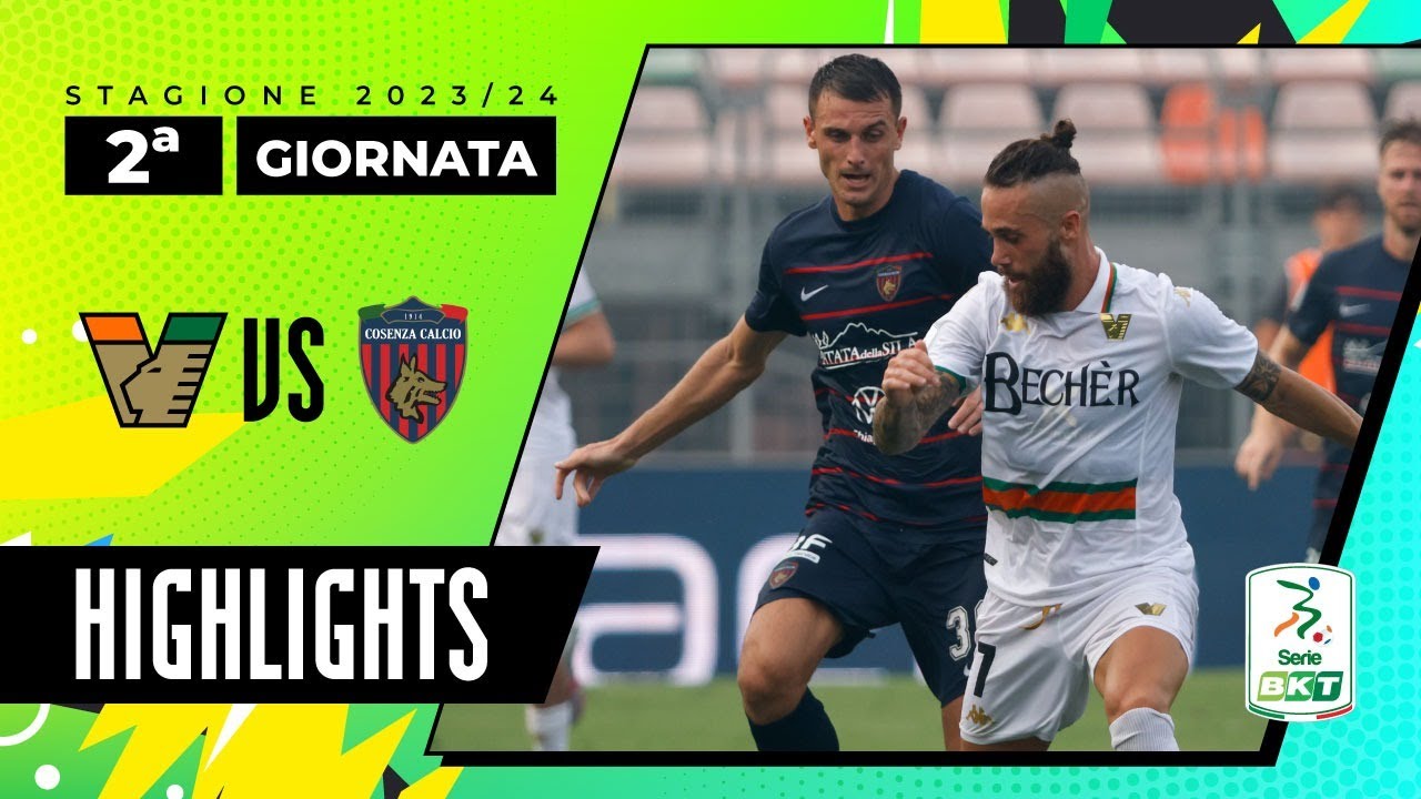 HIGHLIGHTS | Venezia vs Cosena (1-1) - SERIE BKT