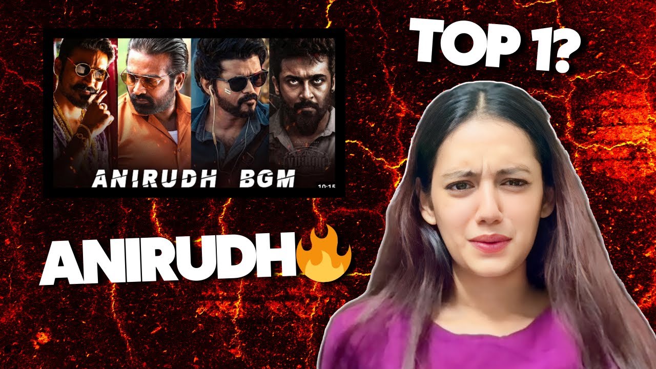 Anirudh Popular BGM REACTION | Master, Vikram, Beast, Petta, Maari & More