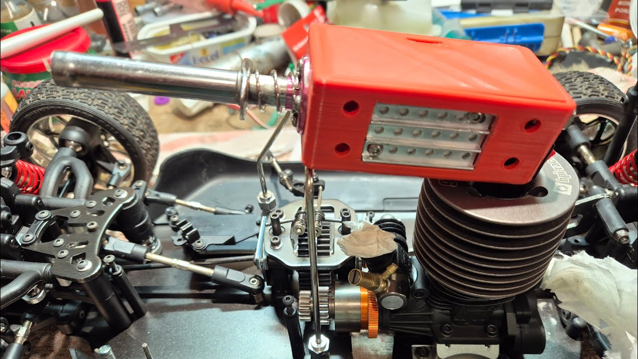 Thunder Tiger ER-1 ремонт и восстановление нитро RC модели ч.4