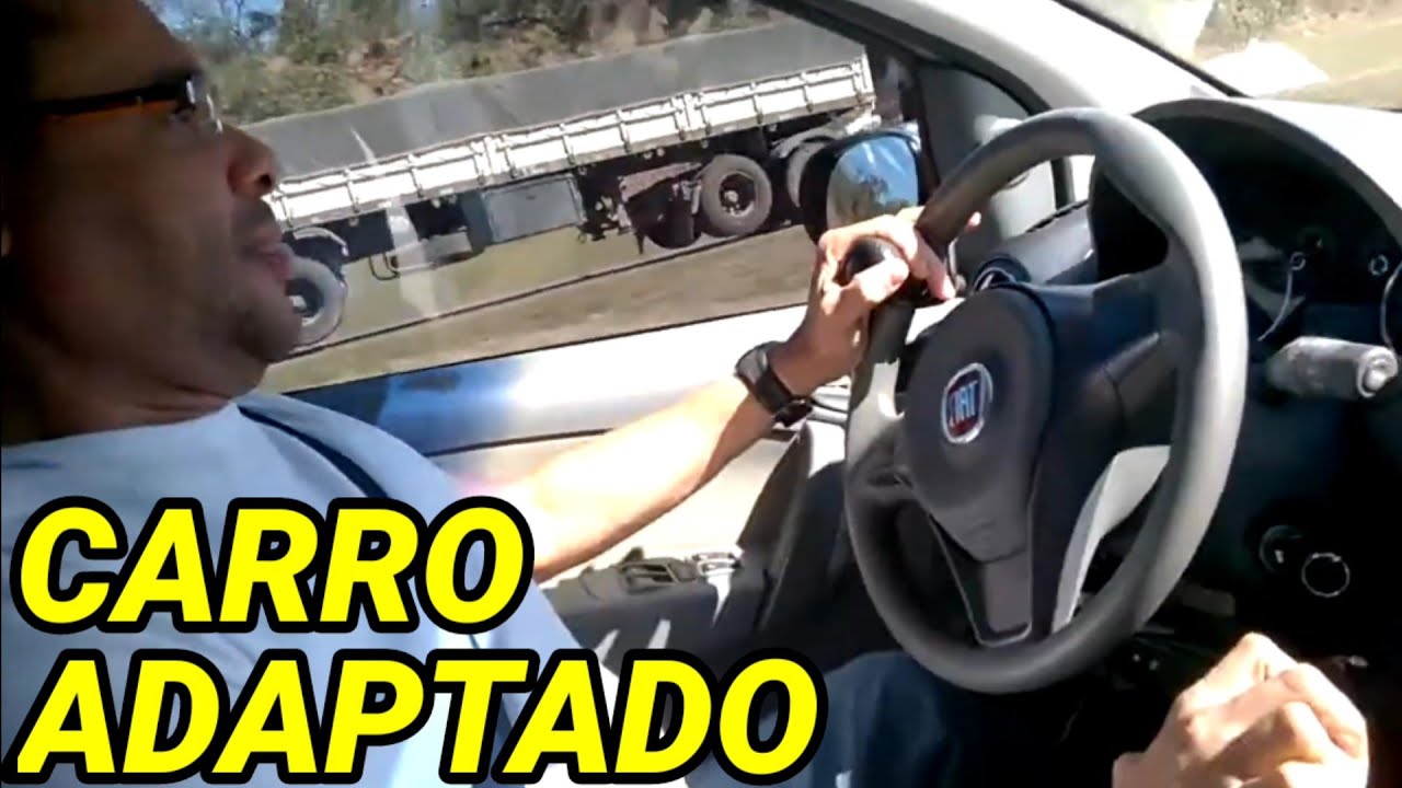 CARRO ADAPTADO PARA PCD. ESTE FOI MEU PRIMEIRO CARRO ADAPTADO EM 2012