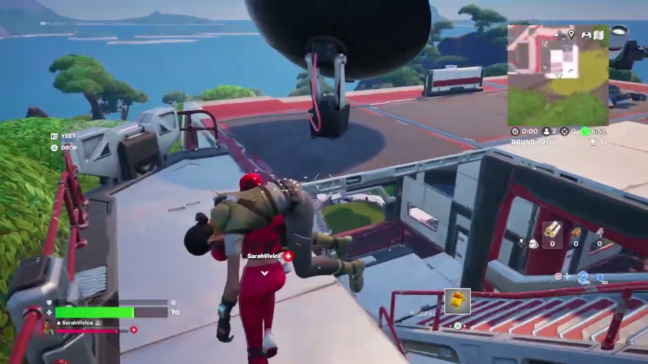 Fortnite carry game Melody and Ruby Centermint outpost 2