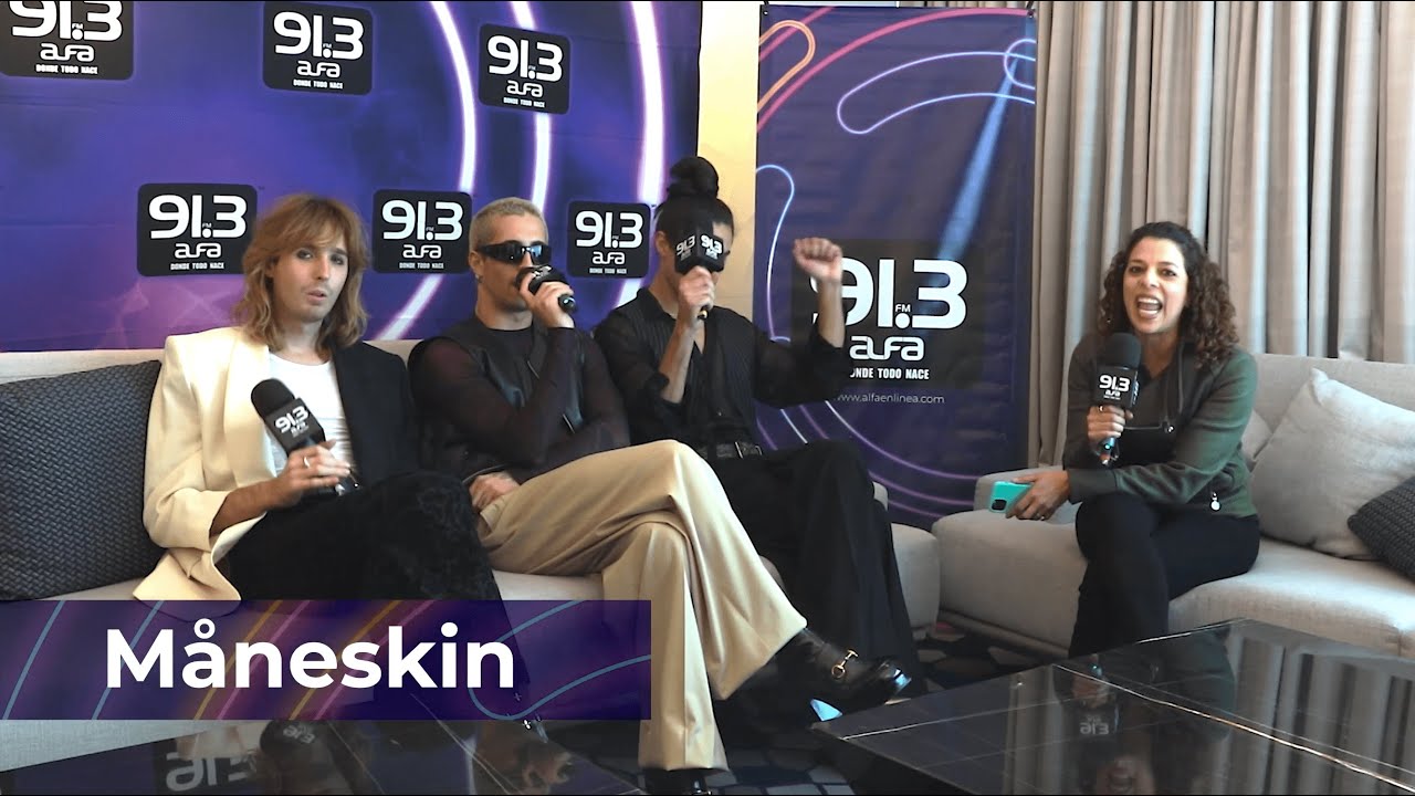 #EntrevistasAlfa | Måneskin