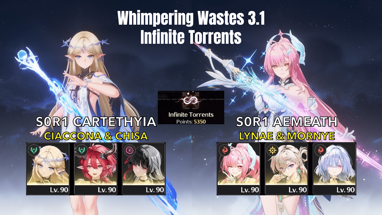 Cartethyia & Aemeath | NEW Whimpering Wastes | Wuthering Waves 3.1 WhiWa