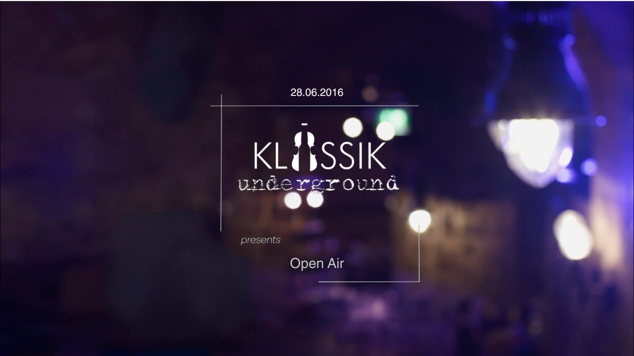KLASSIK UNDERGROUND Open-Air Delight | 'Verkl&auml;rte Nacht' by Arnold Sch&ouml;nberg