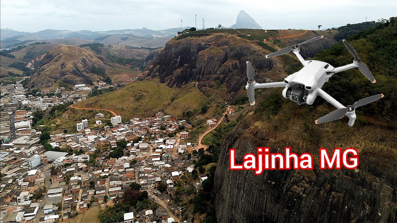Hoje eu fui com o drone em Lajinha MG