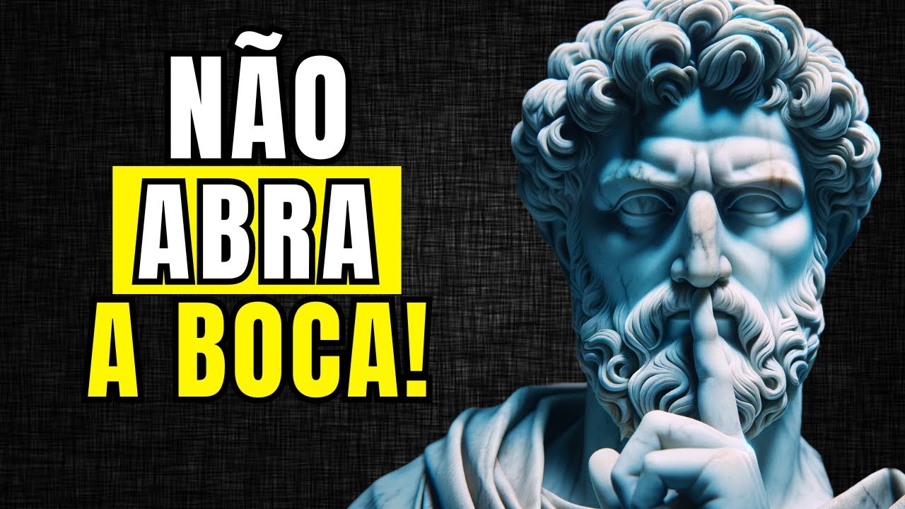 Como se tornar uma pessoa ADMIRADA sem precisar conversar | Estoicismo