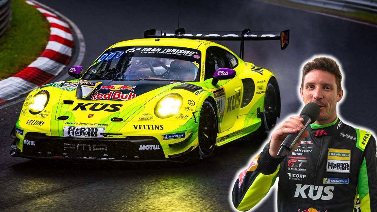 Kévin Estre erklärt den Grello - Manthey Porsche 911 GT3 R 24h Nürburgring 2025