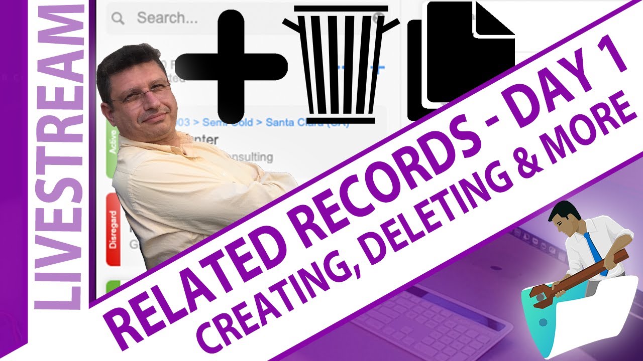 Creating, Deleting and Duplicating Related Records in Claris FileMaker Day 1 - FileMaker Videos