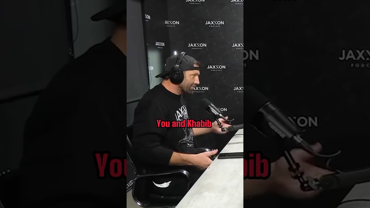Хабиб и Люк Рокхолд чуть не подрались на AKA 😬 @jaxxonpodcast