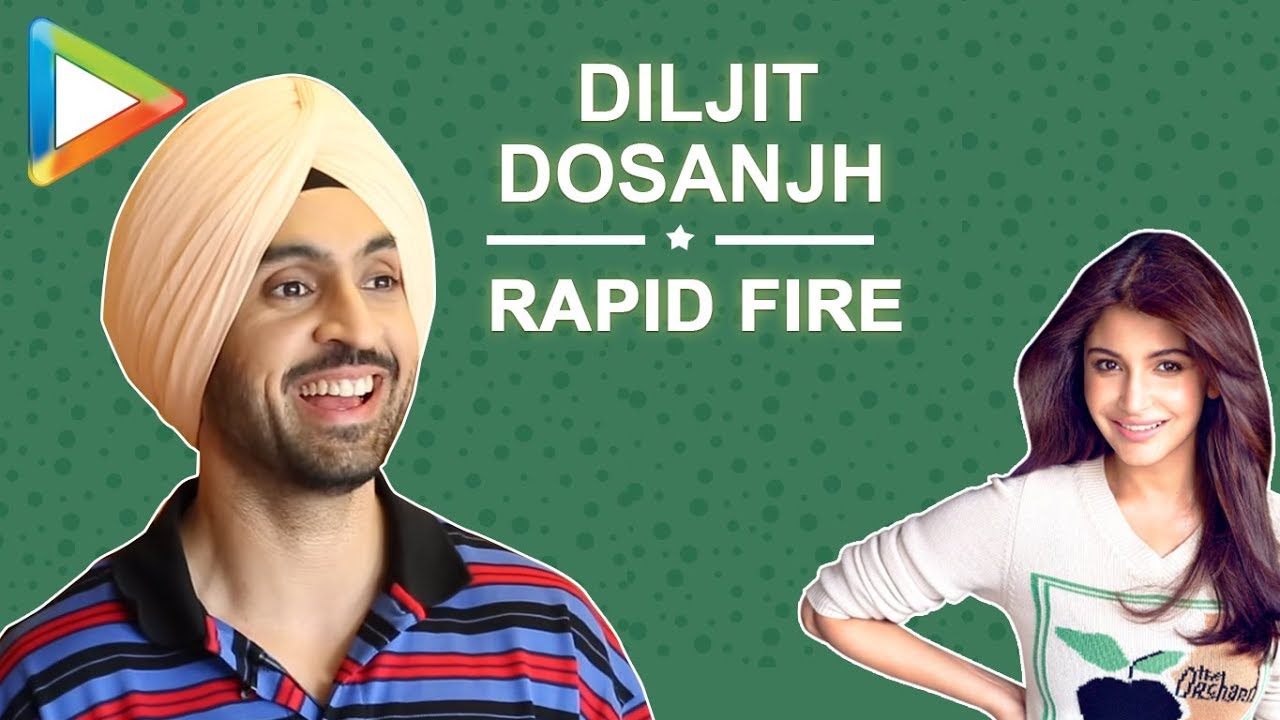 Anushka Sharma or Taapsee Pannu! Diljit Dosanjh’s surprising answer | Rapid fire | Soorma