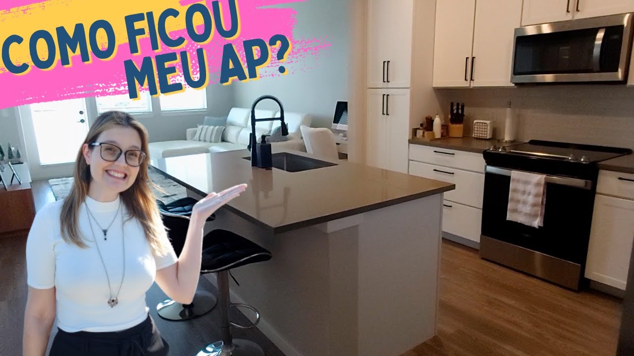 TOUR NO MEU APARTAMENTO MOBILIADO EM ORLANDO