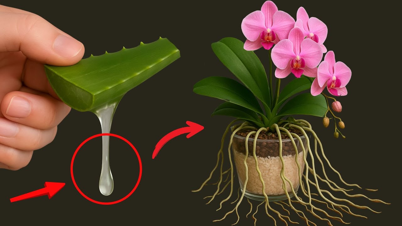 Sprinkle once, instantly grow 999 roots and enjoy orchids blooming all year round!