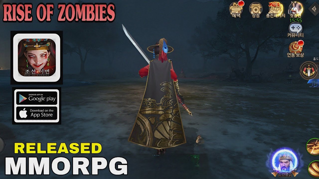 Rise Of Zombies Gameplay ( New kr kMMORPG ) For Android/ios