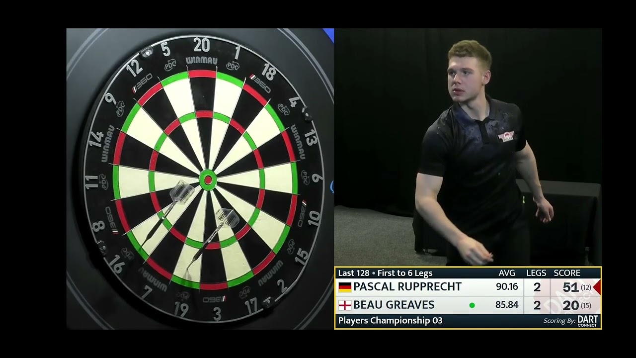 Beau Greaves vs Pascal Rupprecht | Players Championship 3 2026 🎯