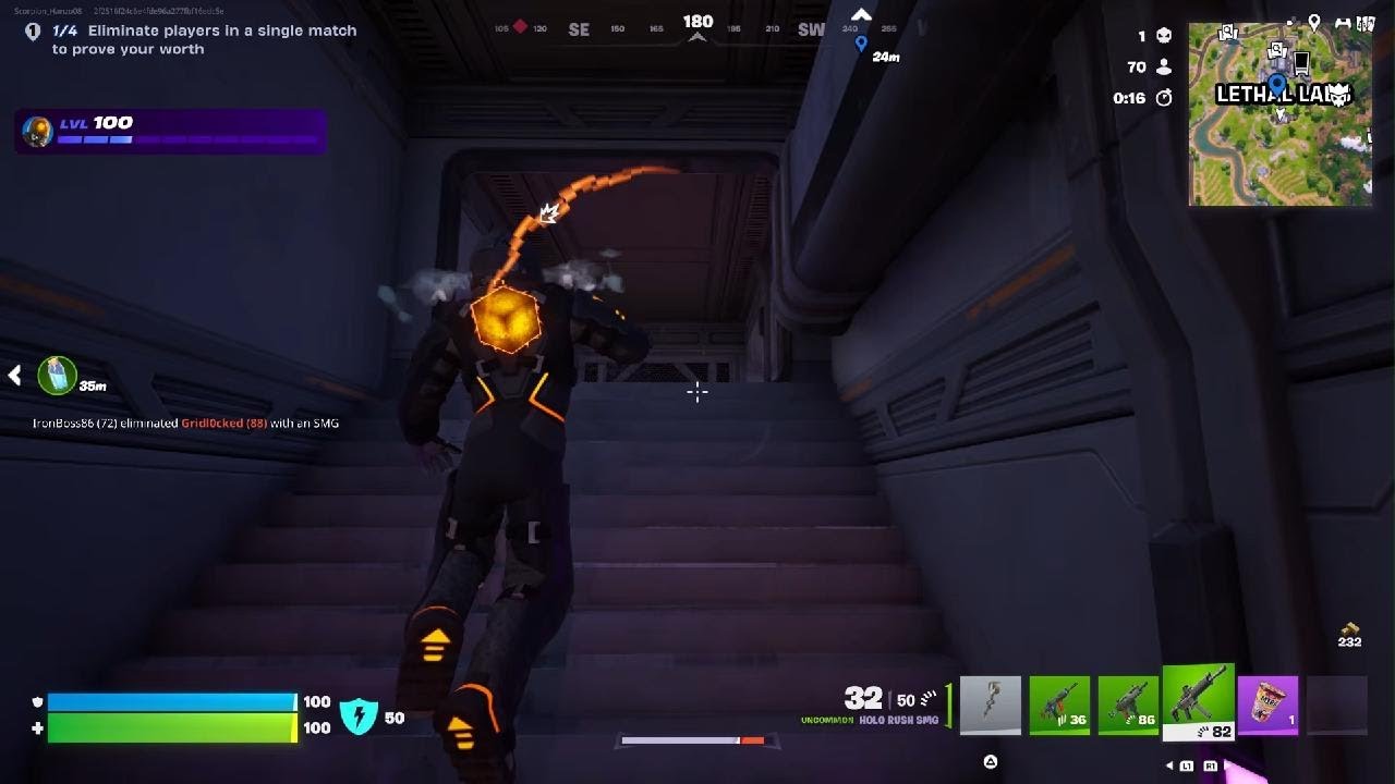 Fortnite Completing the Dark Voyagers Quests Part 1/2