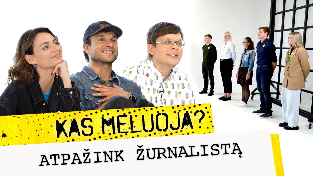 Kas meluoja? Vaidas Baumila bando atspėti žurnalistą (-ę)
