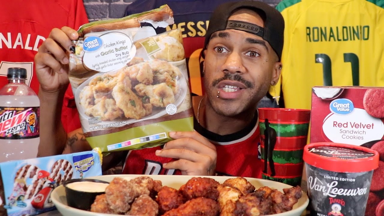 Trying The Viral TikTok Wings! (CRAZY SNACK HAUL!)