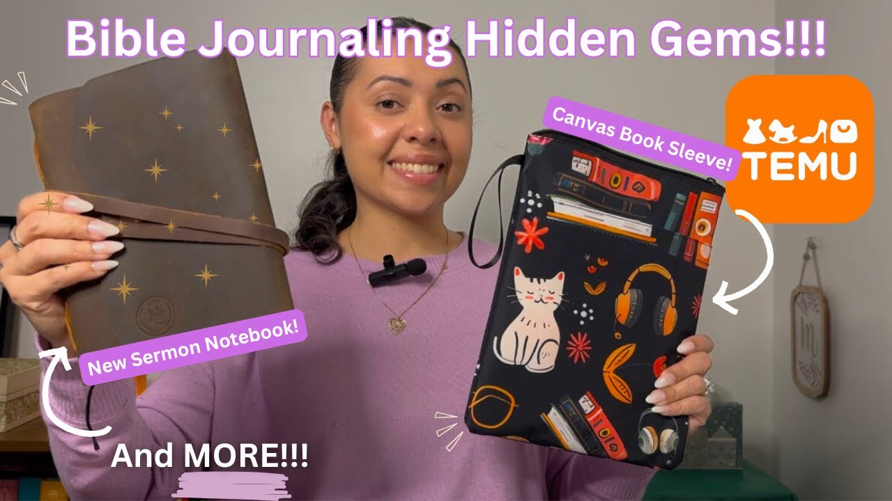 Temu Haul: Top Bible Journaling Finds and Must-Haves! #2025 #temuhaul #temufinds #biblebased