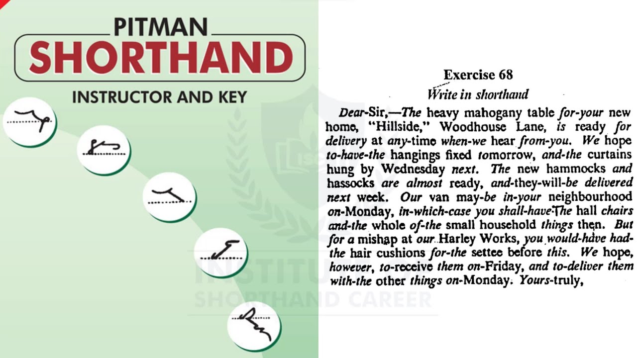 Exercise-68 | Audio Dictation | Pitman Green Book | By Janvi Ma'am
