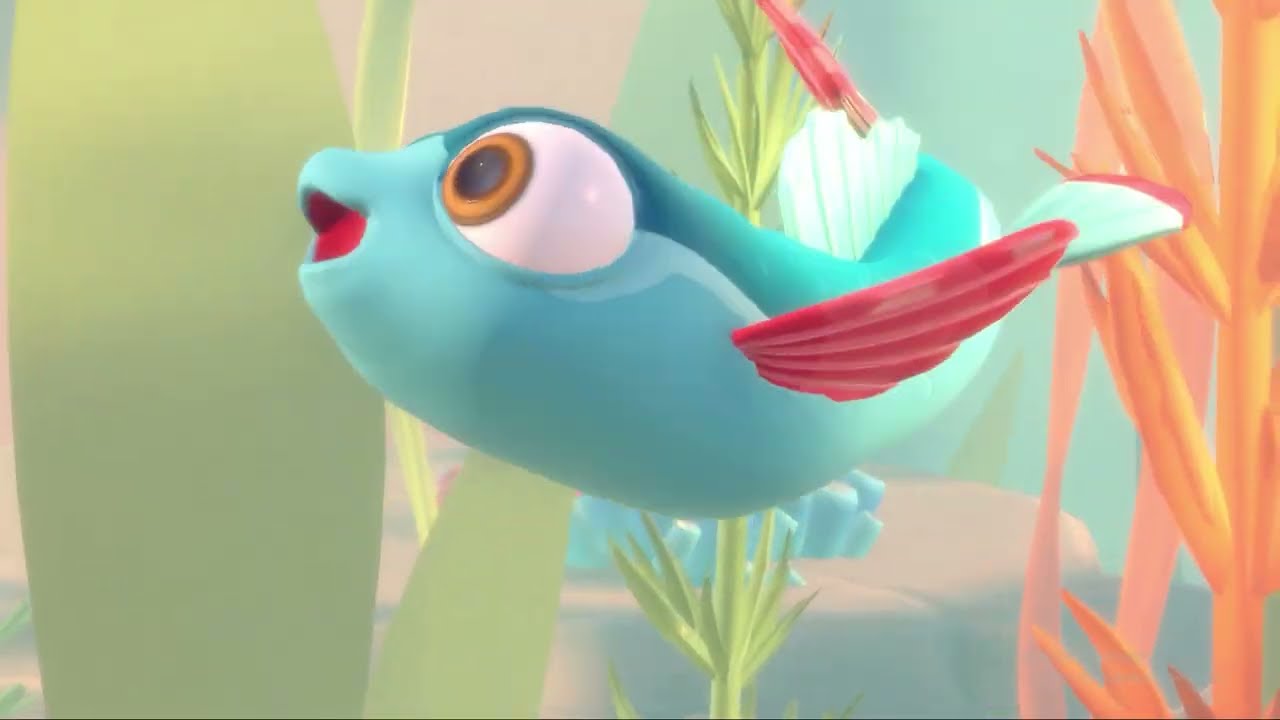 Ikan Bisa Terbang! Game I am Fish Ikan Terbang Level 1 No Komen Respawn Cut