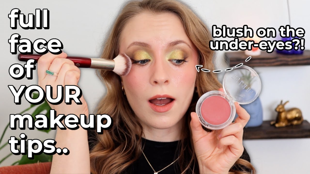 Testing YOUR GAME-CHANGING Makeup Techniques! These are GENIUS! 🤩